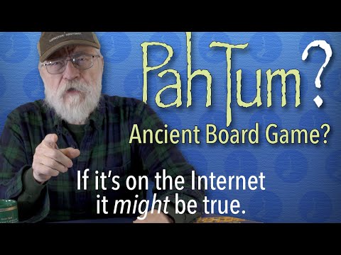 PahTum pretends to be an ancient Assyrian board game. But...