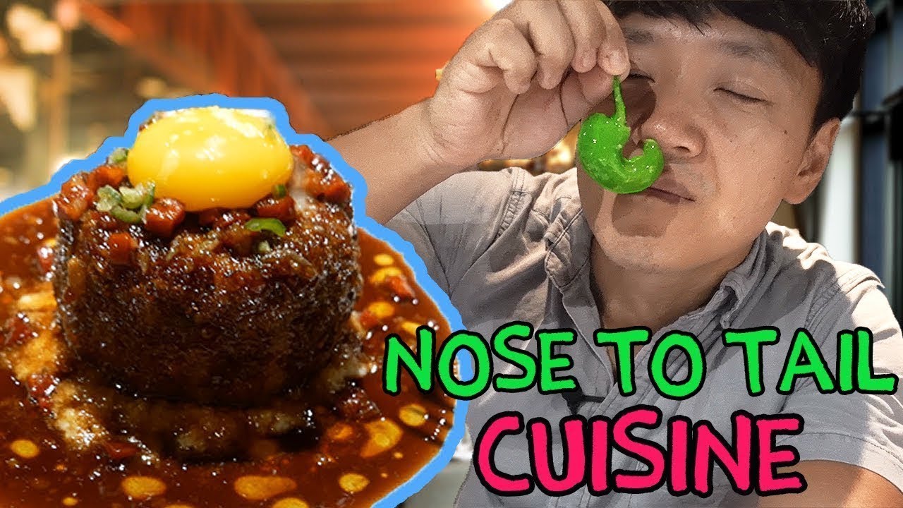 Eating The WHOLE Animal! NINE Course NOSE to TAIL Feast in Singapore