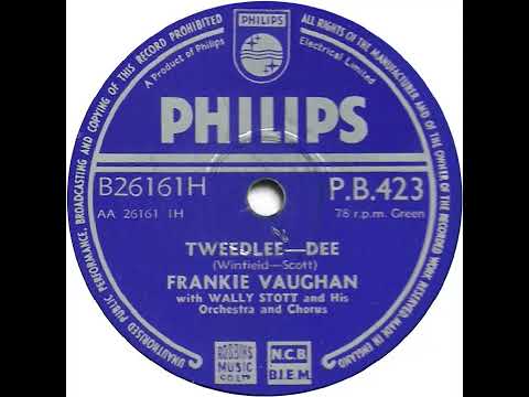 UK New Entry 1955 (47) Frankie Vaughan - Tweedlee-Dee