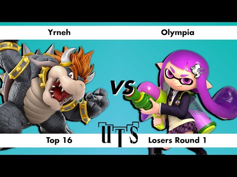 UpTownSmash #24 - Top 16 Losers Round 1: APLE | Yrneh (Min Min/Bowser) vs Olympia (Inkling)