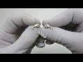 Відео огляд Серебряные серьги "Дельфинчики" СЖХ-6