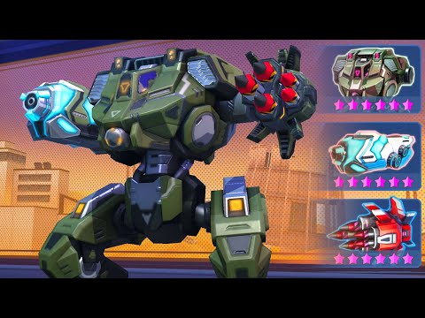 Paragon vs World. Railgun 16 + Javelin 16 |  Mech Arena