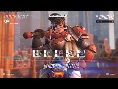 OW2 Gameplay | Incredibly Fast King's Row Attack [GOATS?!]