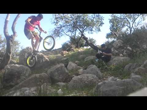 Crash biketrial