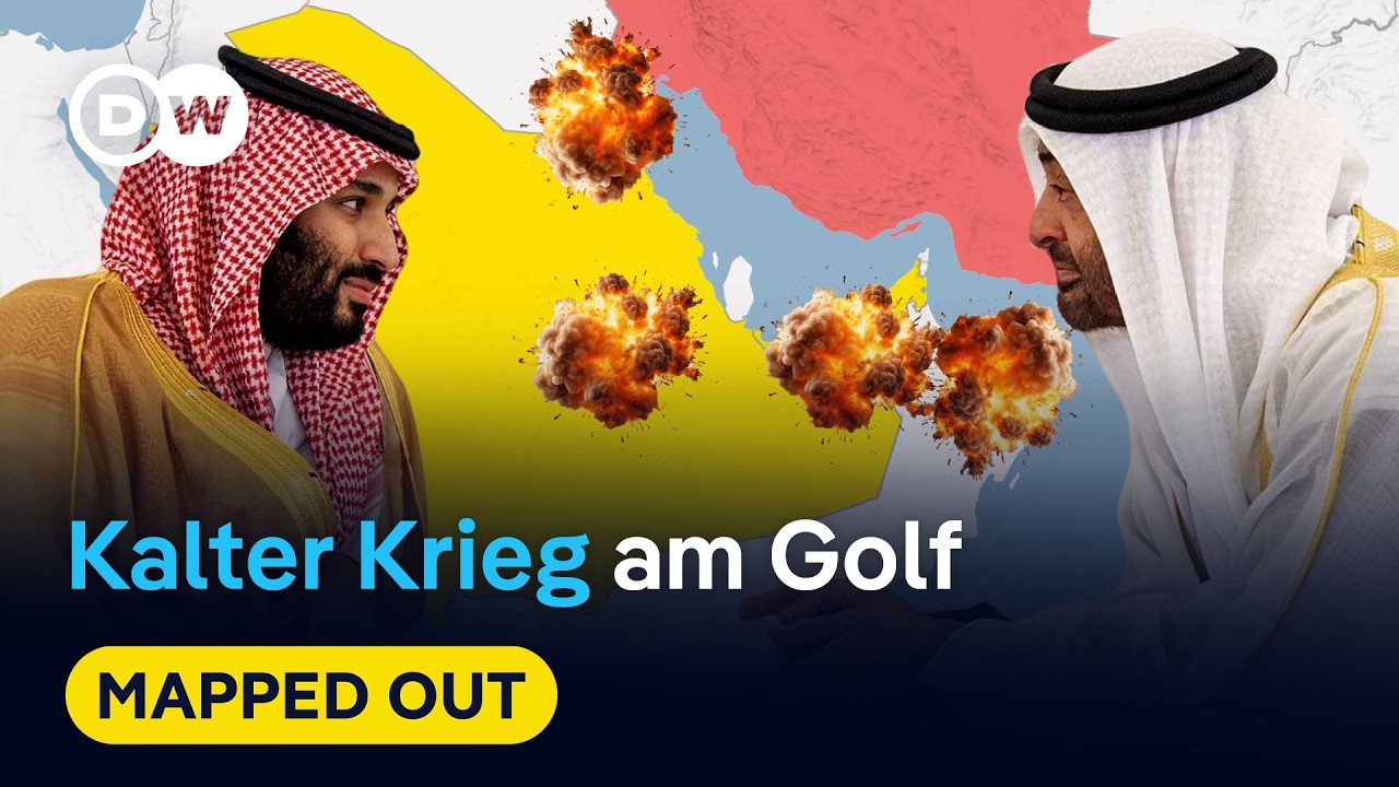 Die Rivalität zwischen Saudi-Arabien und den Vereinigten Arabischen Emiraten wächst | Mapped Out