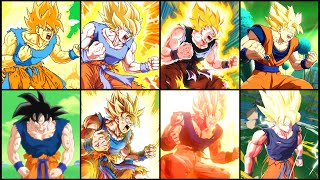 Evolution of Goku's SSJ Awakening 【悟空のスーパーサイヤ人覚醒】