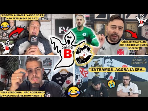 REAÇÕES DOS VASCAINOS REVOLTADOS NA ZONA DO REBAIXAMENTO E COM SERGINHO , VASCO NO Z4 DO BRASILEIRÃO