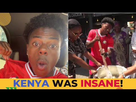 ISHOWSPEED TAKES OVER KENYA! 🇰🇪 Ruto's Welcome, KICC Madness & Matatu Entourage!