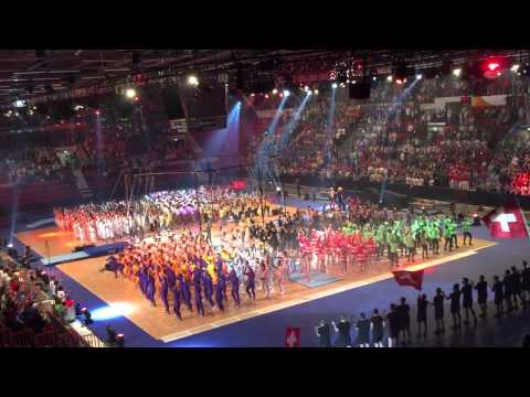 National evening switzerland Gymnaestrada Helsinki 2015 Final