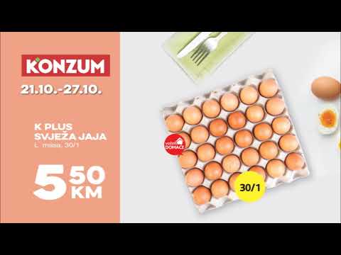 Izašao je novi Konzum katalog! 21.10.-27.10.2019.