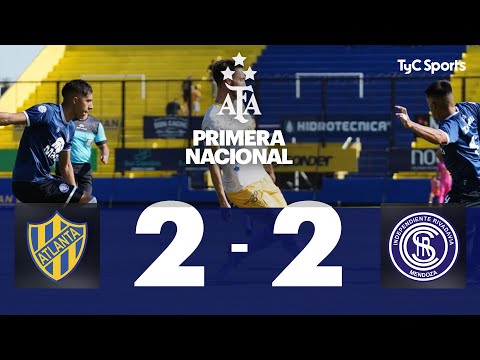 Atlanta 2-2 Independiente Rivadavia | Primera Nacional | Fecha 6 (Zona B)