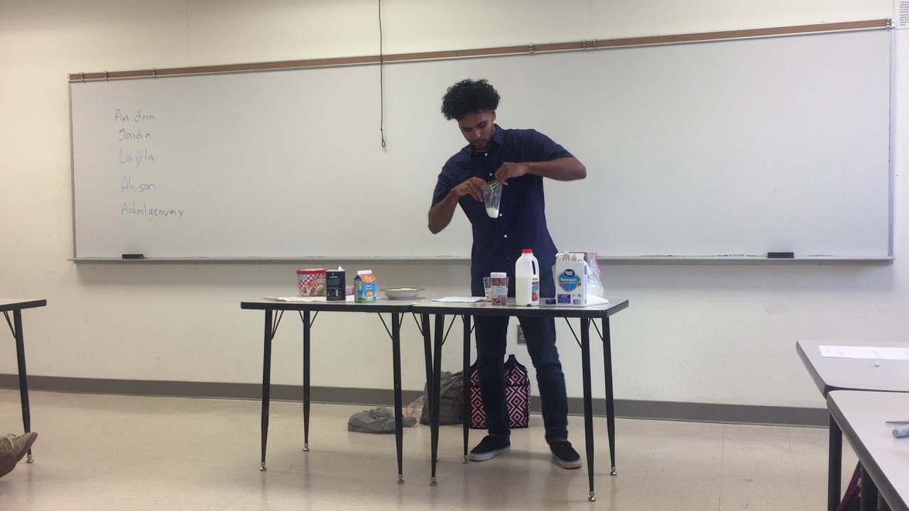 Public Speaking - Demonstration Speech on How to Make Ice-cream