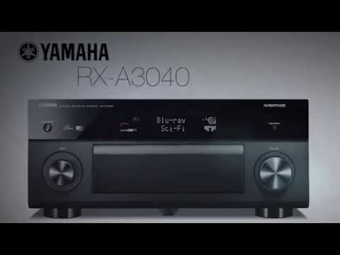 Stiprintuvas Yamaha AV imtuvas RX-V4ABL video