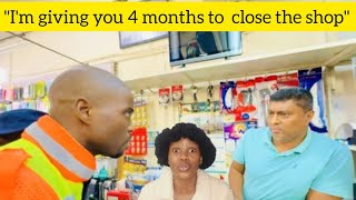 Download lagu MMC Mlungisi Mabaso is closing down shops of illegal foreigners that are not complying with the law😱 mp3