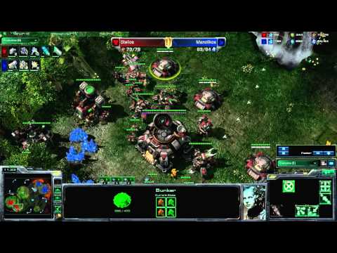 SC2 HSL : Stelios Vs Manolikos (TvP) Game 1