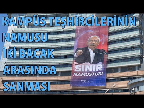 MP - Kampüs Teşhircilerinin Namusu İki Bacak Arasında Sanması
