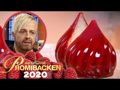 Mini Mirror Glaze Törtchen: Wem gelingt der Himbeer-Kuchen? | Das große Promibacken 2020 | SAT.1