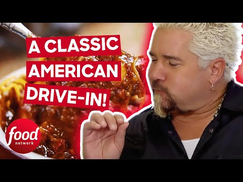 Guy Visits A Legendary Drive-In Owned By The 'Chilly King'! | Diners, Drive-Ins & Dives