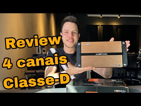 Apresentação Amplificador Audiophonic H-Tech Blow 4