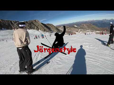 1st Time on Kitzsteinhorn Snowpark