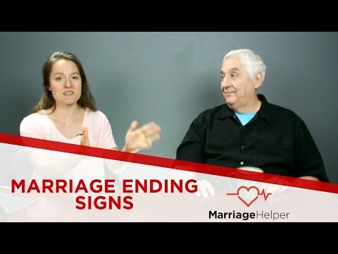 How To Know If Your Marriage Is About To End