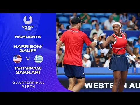 Harrison/Gauff v Tsitsipas/Sakkari Highlights | United Cup 2026 Quarterfinal