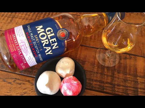 GLEN MORAY SHERRY CASK FINISH: Whisky Tasting and Food Pairing Review