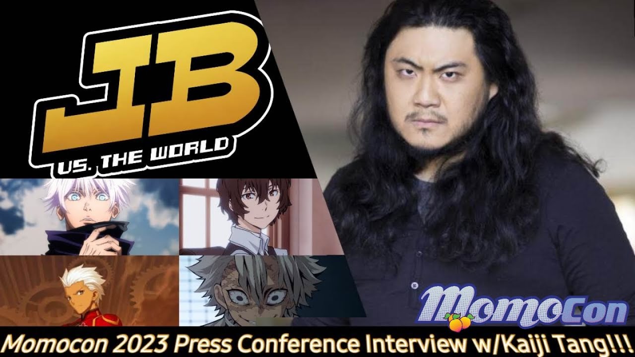 Momocon 2023 Press Conference Interview w/Voice Actor Kaiji Tang! #AoT #JJK #MHA #Momocon