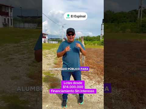 Espinal tolima invierte $14.M #lotes #invierteseguro #turismo #invierteenbienesraices #viajes