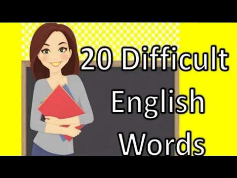 Practice and Learn 20 New Words - Vocabulary Quiz