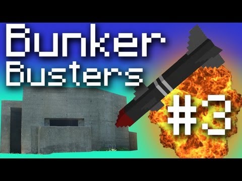 Minecraft Bunker Busters - Devistating Antimatter! #3