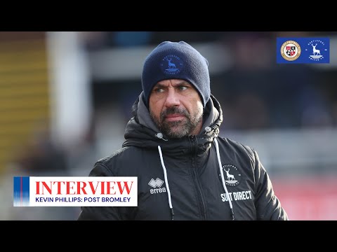 “Everyone played their part” ✊ | Kevin Phillips post Bromley