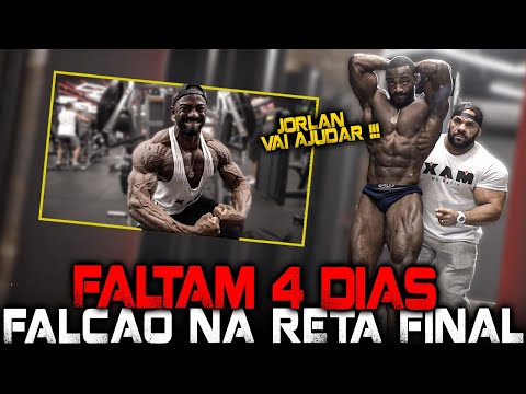 FALTAM 4 DIAS PARA O SHOW - JORLAN VAI AJUDAR O FALCÃO NA RETA FINAL  !!!