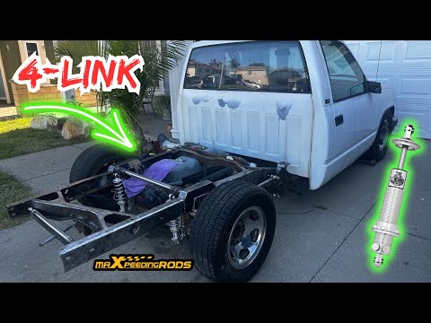 OBS CHEVY GETS A 4-LINK SUSPENSION (Part.2)