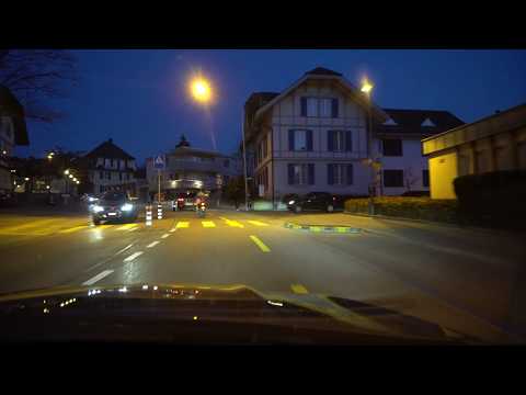 Driving from Bern Wankdorf to Ostermundigen, Switzerland