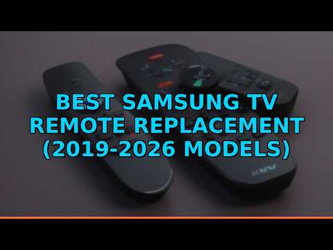 Best Samsung TV Remote Replacement (2019-2026 Models)