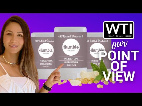 Humble Natural Deodorant - WTI product video review