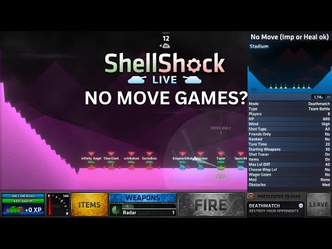 ShellShock Live | No Move Games, Do You Play Them? - YouTube