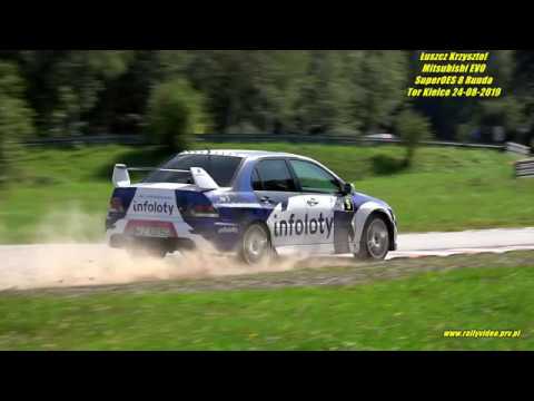 Łuszcz Krzysztof - Mitsubishi EVO - SuperOES 8 Runda  Tor Kielce 24-08-2019