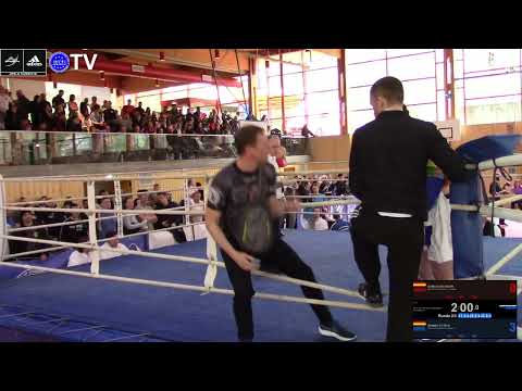 Bayernpokal 23 - K1 - S M -86kg NC Konstantin Junke vs Steffen Zimmer
