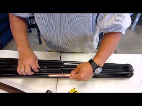 How to repair a patio umbrella rib