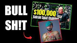 The $100k Squat Challenge Shouldn't Be Taken Seriously