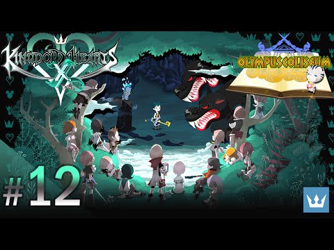 #12 - KINGDOM HEARTS χ [chi] - English Walkthrough — Olympus Coliseum, Part 4