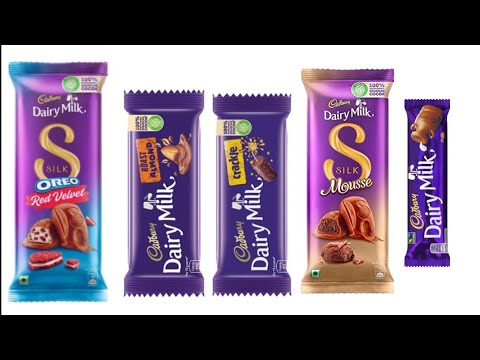 lot's of chocolates Cadbury dairy milk and more chocolate