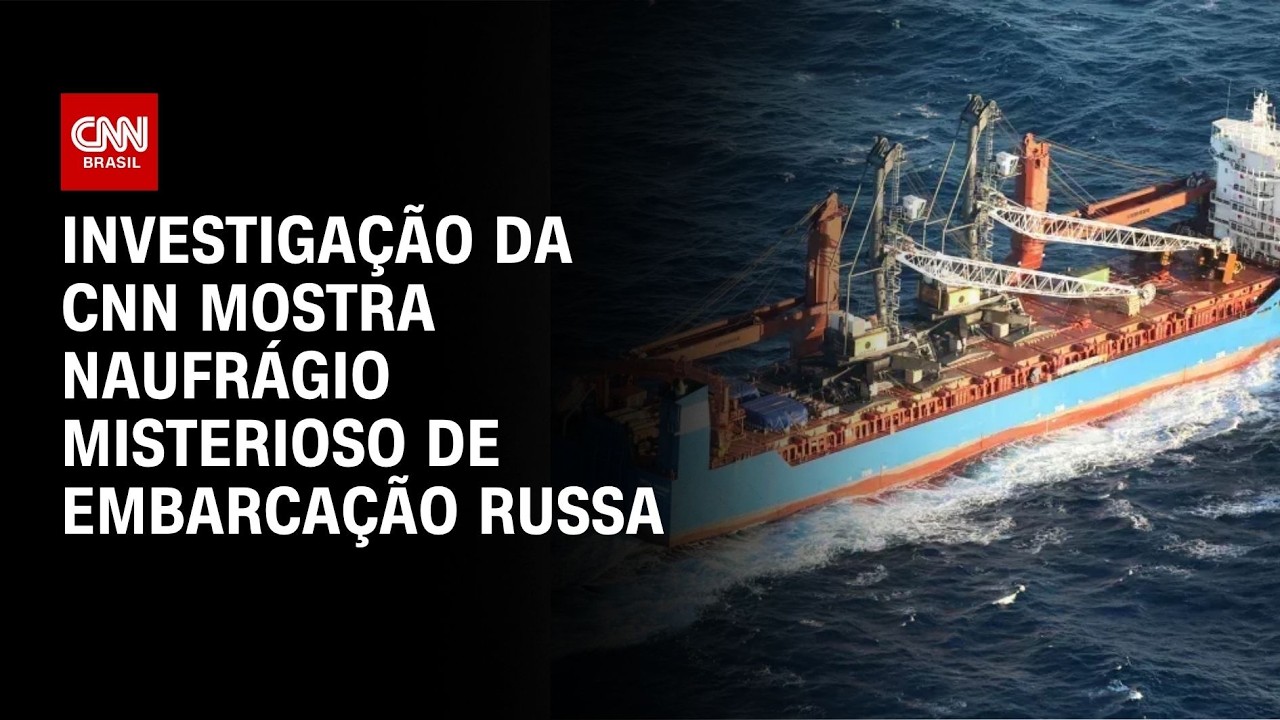 Investigação da CNN mostra naufrágio misterioso de embarcação da Rússia | LIVE CNN