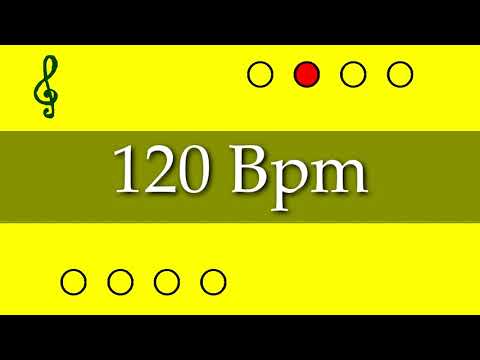 Visual Metronome - Click Track - 120 Bpm (4/4) - EasyMusic