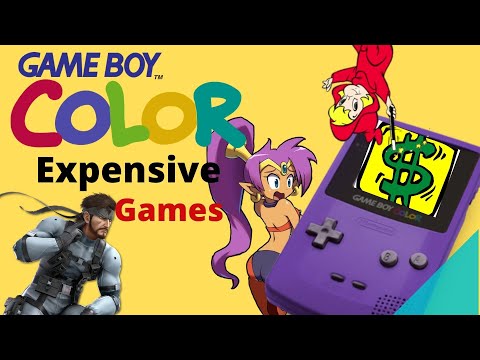 Expensive Games for the Gameboy Color