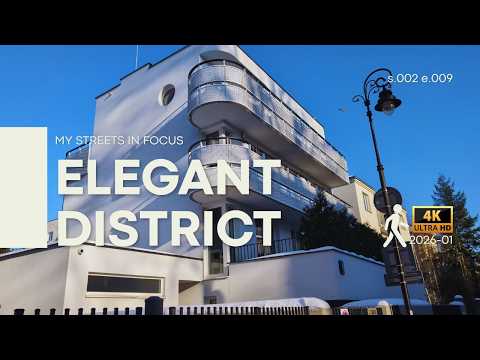 Warsaw’s Most Elegant District 🏡 Saska Kępa Garden City Walk | 1930s Modernist Villas 2026-01