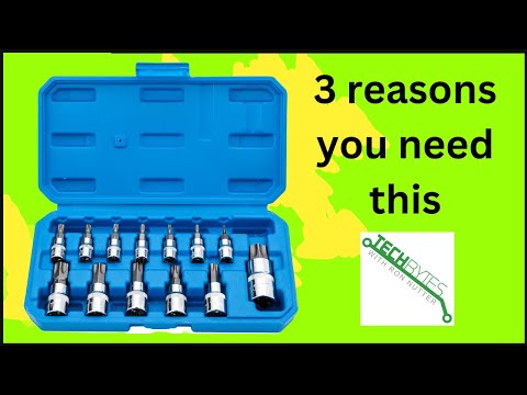 3 reasons you need the Torx Bit Socket Set