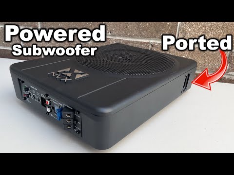 Powered Under Seat 10 Inch Subwoofer Review and Test